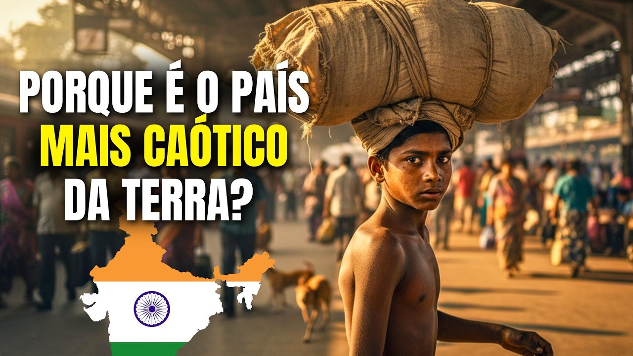 A &Iacute;NDIA QUE NINGU&Eacute;M MOSTRA: O CAOS, A POBREZA E A RIQUEZA ABSURDA