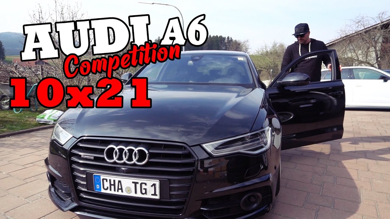 AUDI A6 4G/C7 COMPETITION , 90mm tiefer auf 10x21 OZ !