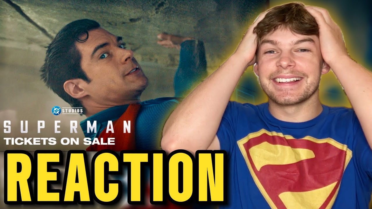 SUPERMAN FINAL TRAILER REACTION!