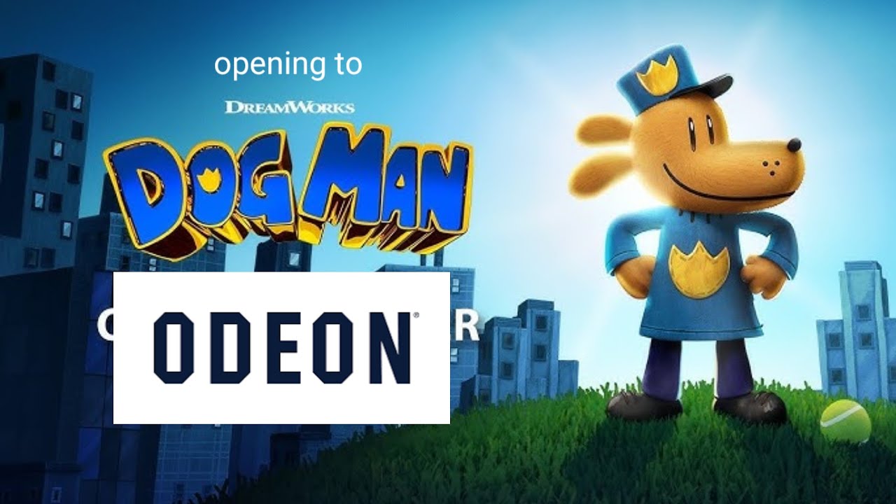 opening to Dog man (2025) odeon cinema