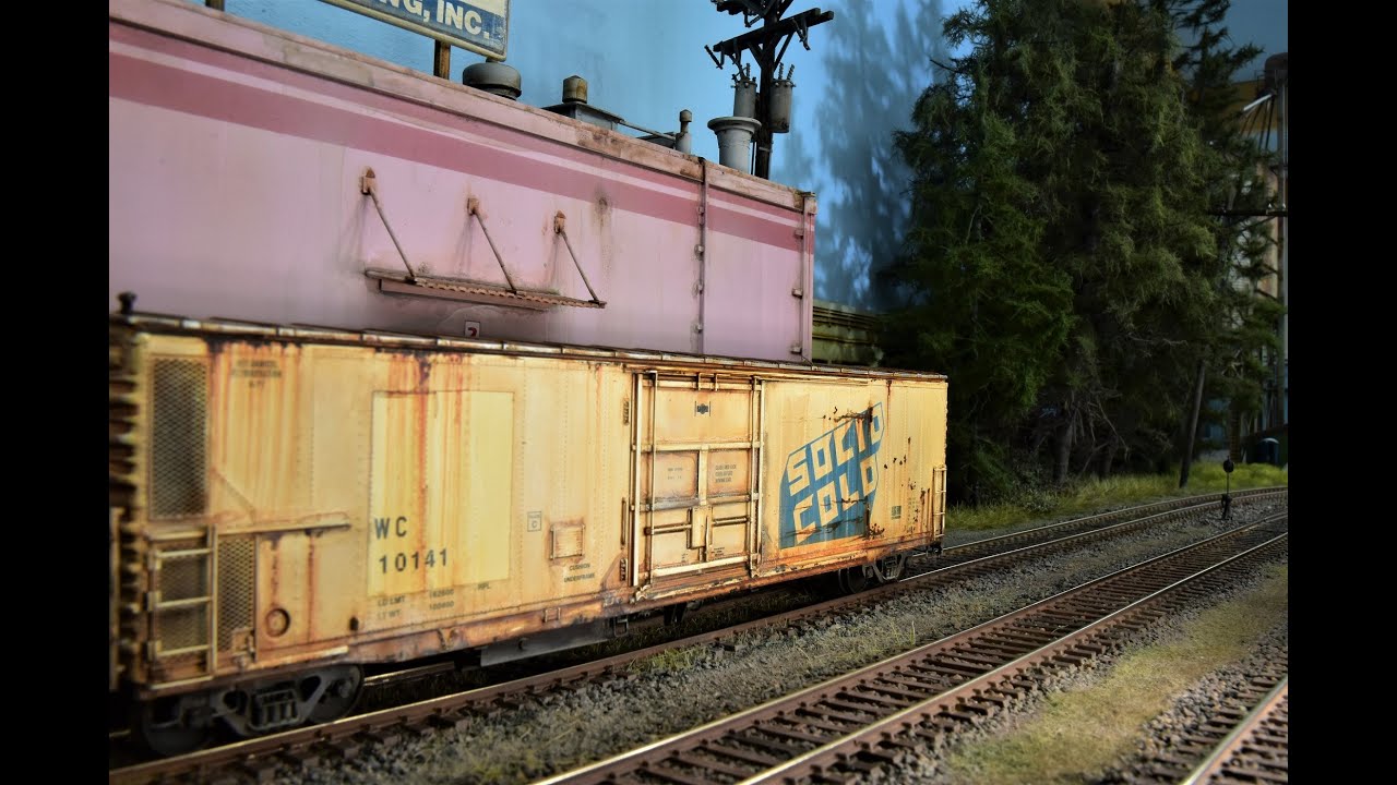 Продвинутое выветривание в масштабе HO | Твердотельный холодный механический рефрижератор