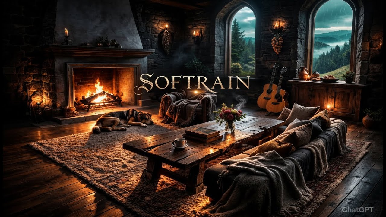 Healing Rain Sounds & Acoustic Guitar for Total Relaxation and Sleep