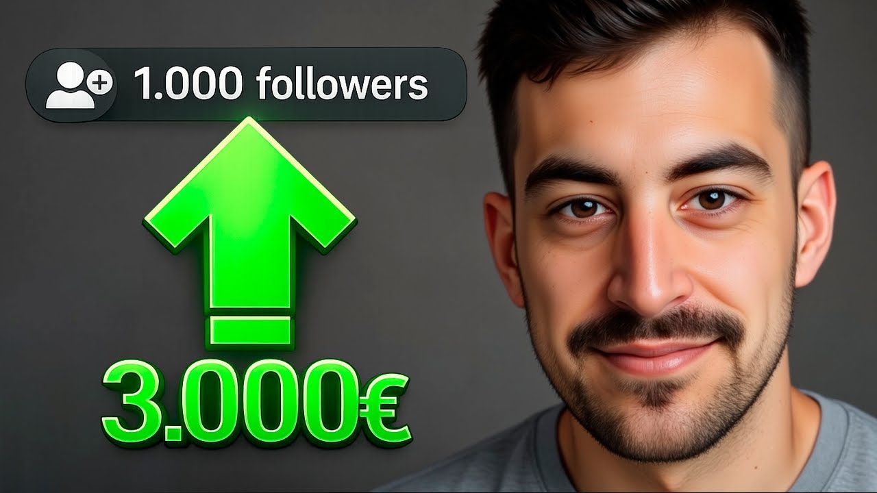 C&oacute;mo monetizar una audiencia Peque&ntilde;a: De 1.000 seguidores a 3.000&euro; al mes. 🤑