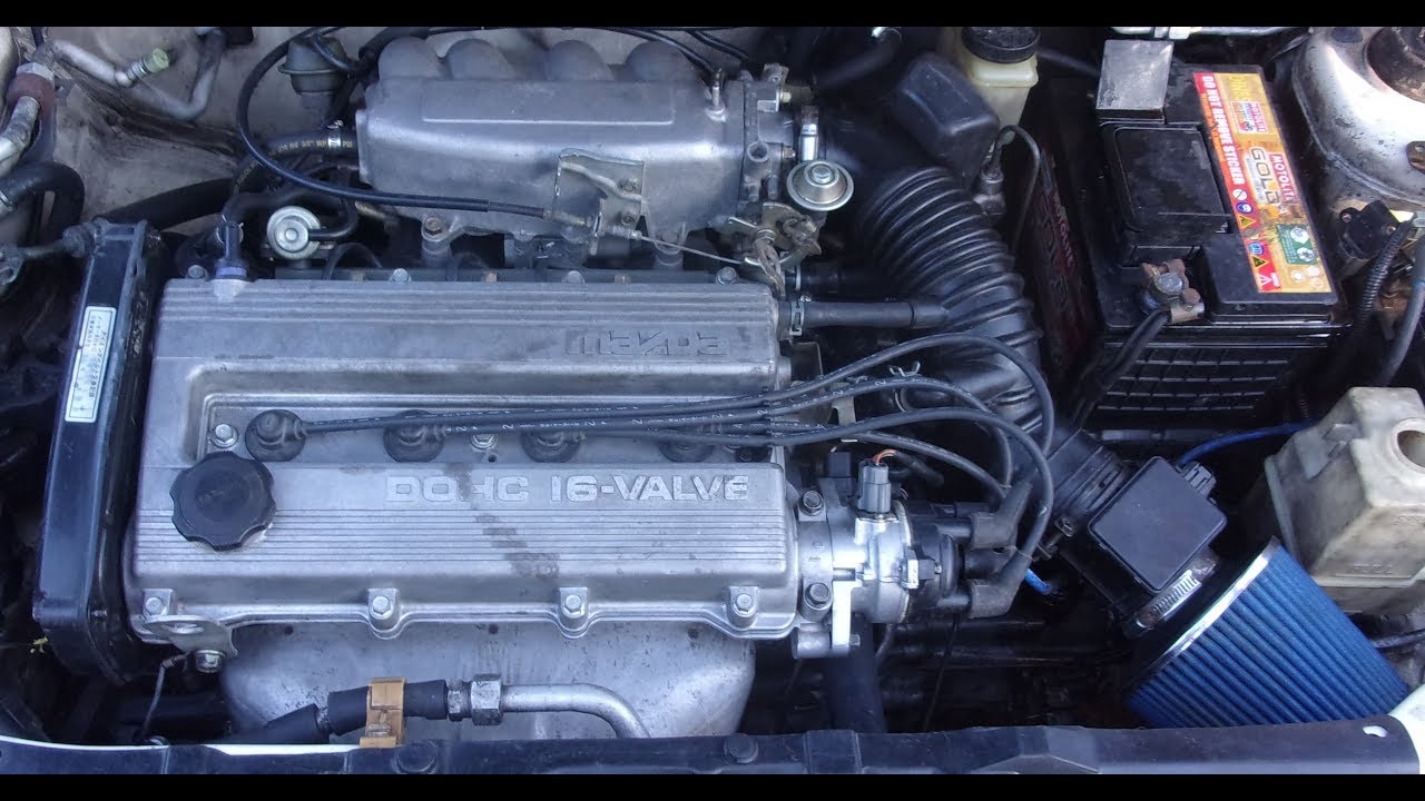 Mazda B5 DOHC Gen3 Engine Transplant in a Mazda 323 Familia Gen2