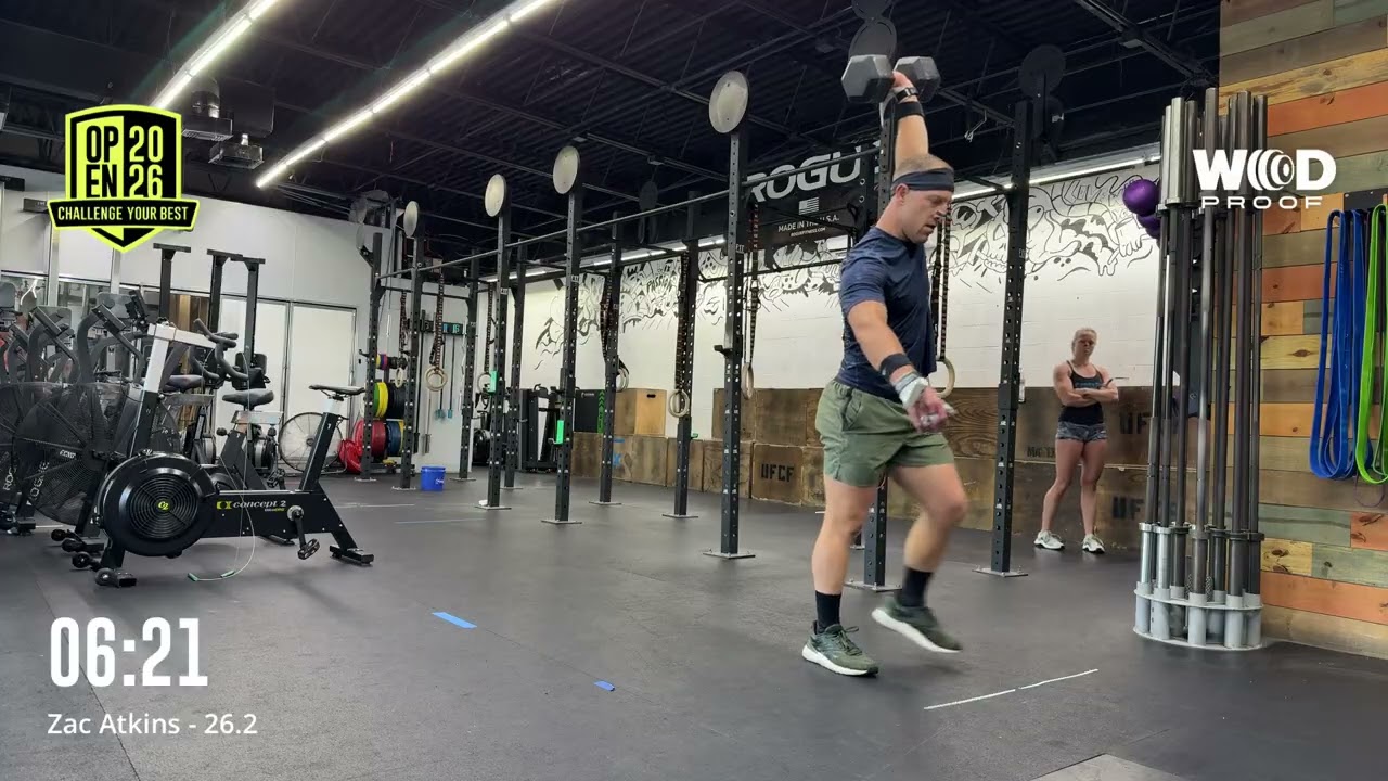 CrossFit Open 26.2 - Zac Atkins
