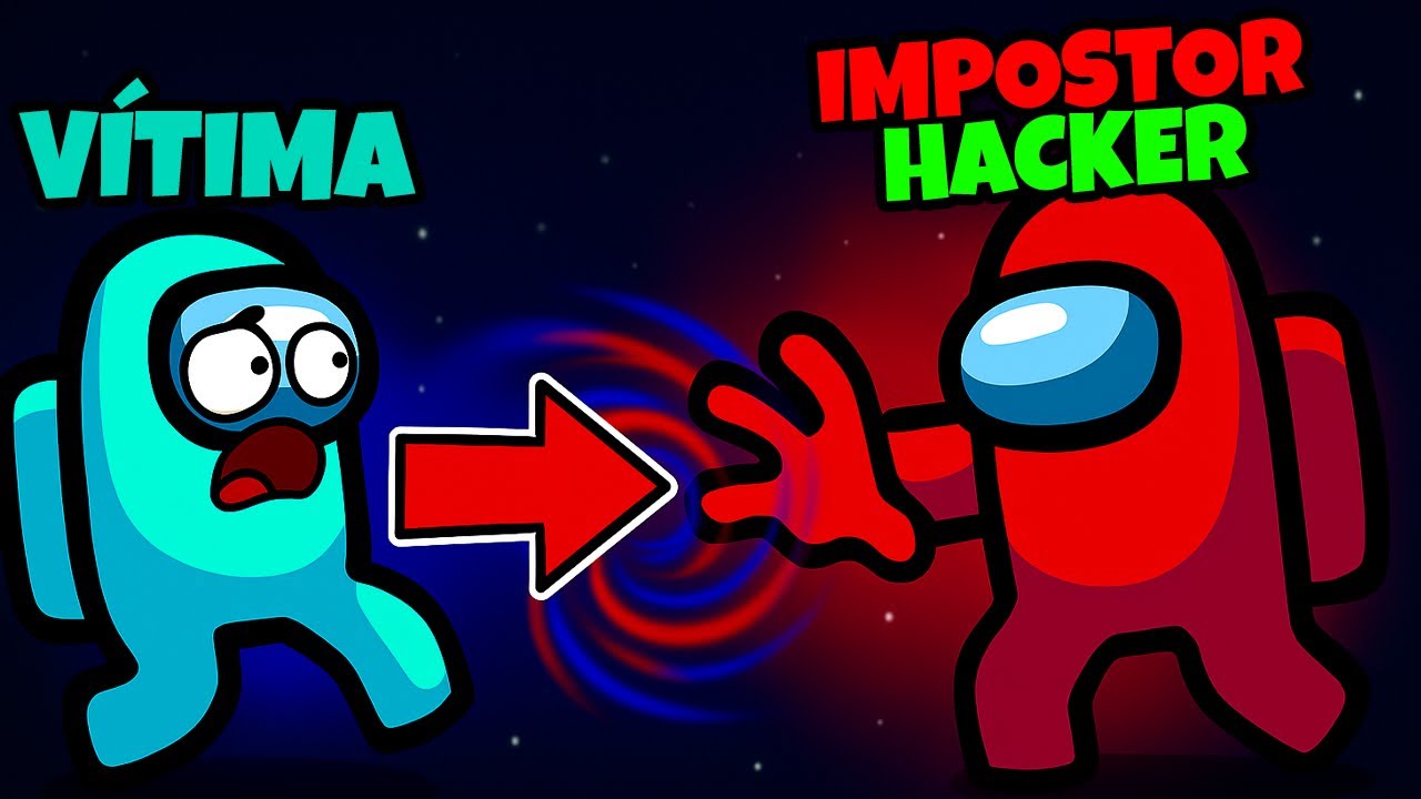 Se eu puxar... você MORRE! IMPOSTOR HACKER no Among Us