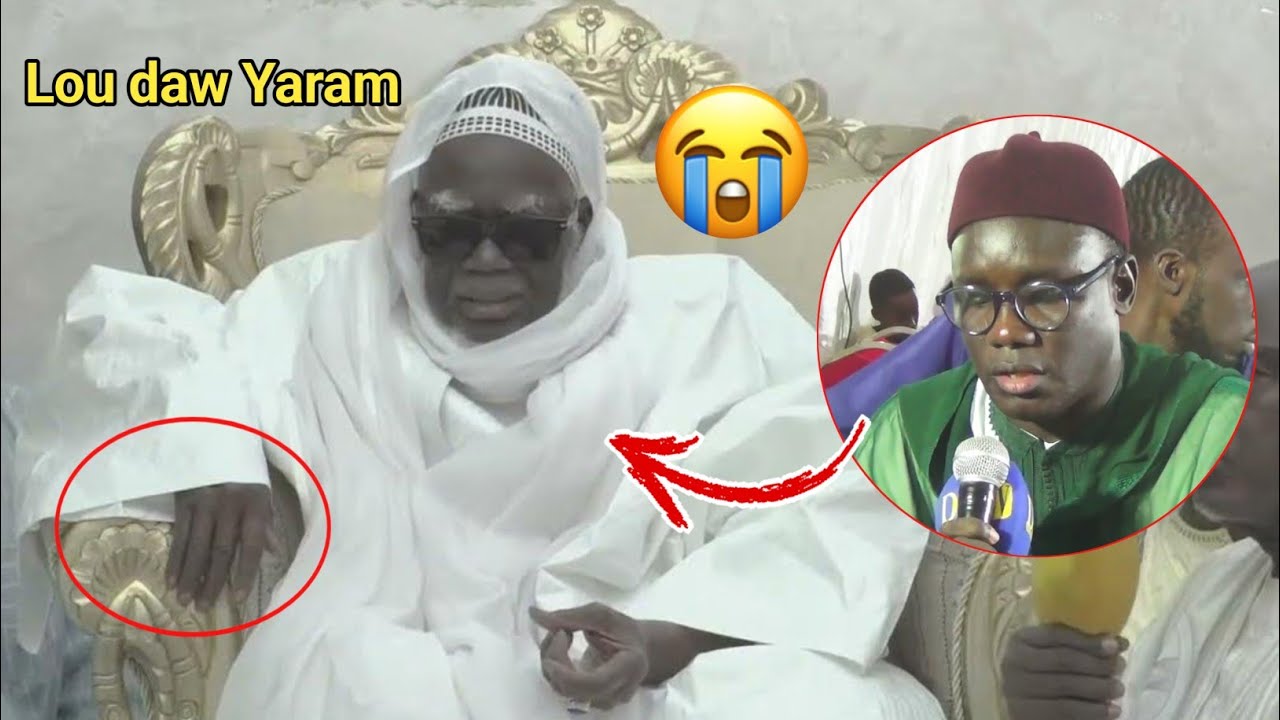 S. khadim Gueye Dioye lo Na niépou Allahou Akbar 😭 wolofal S Mountakha Bou yémé lou bés takhe