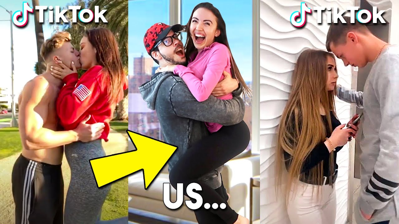 Создаём вирусные парные Tik Tok с моим парнем! (Челлендж)