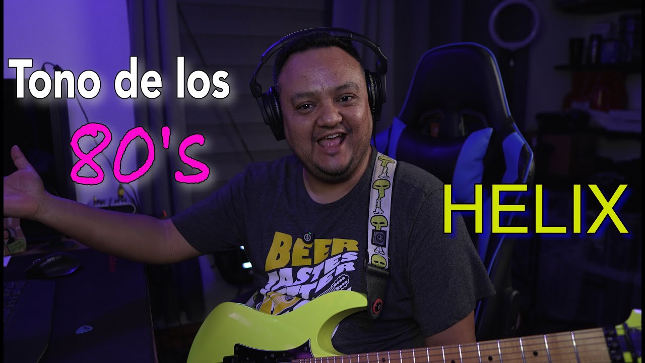 Line 6 Helix Tono de los 80's