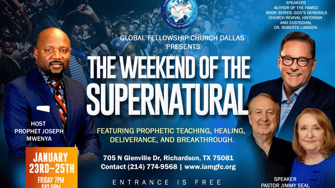 THE WEEKEND OF THE SUPERNATURAL  | DAY 3|  PART 1 || HOST PROPHET JOSEPH MWENYA