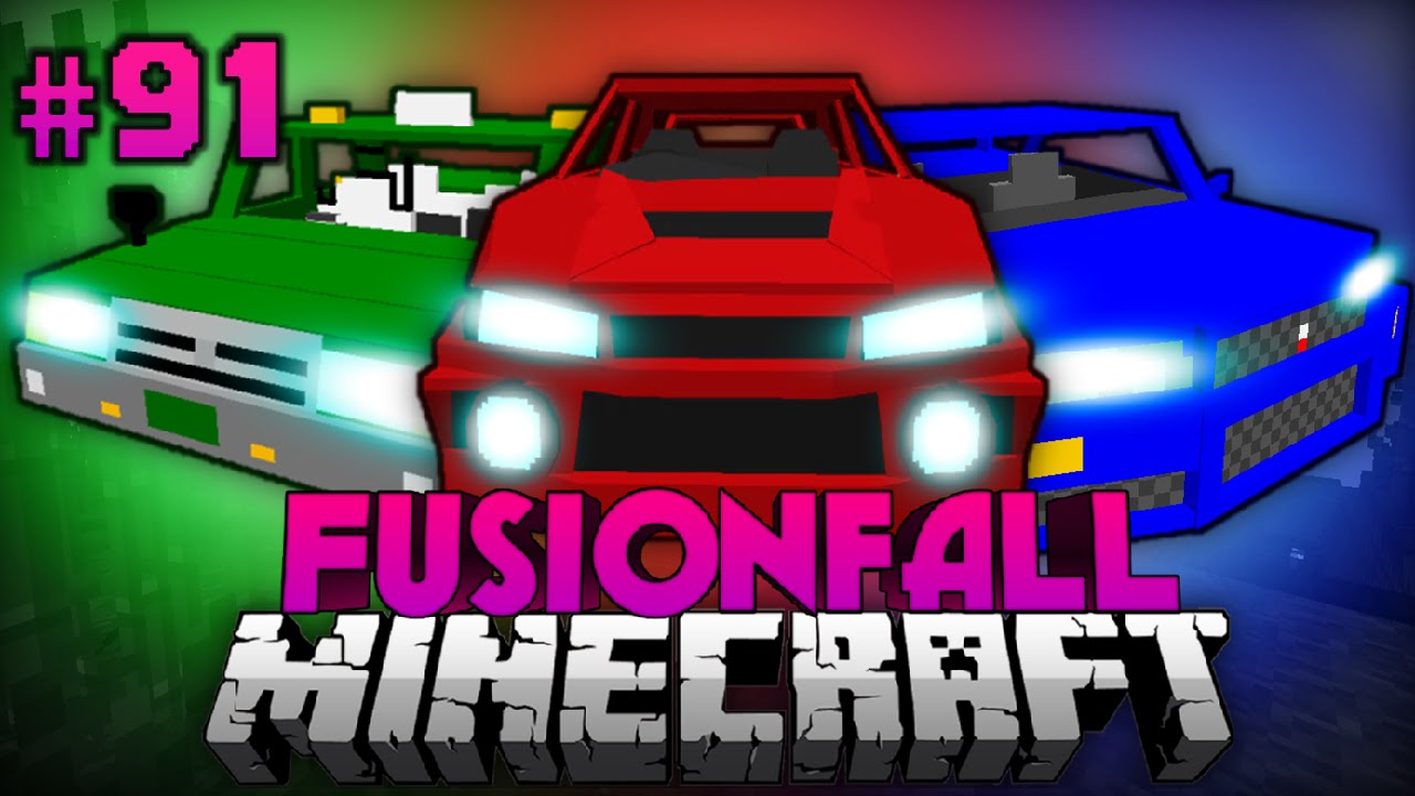 AUTOS!! SPEED!! ACTION!! - Minecraft Fusionfall #091 [Deutsch/HD]