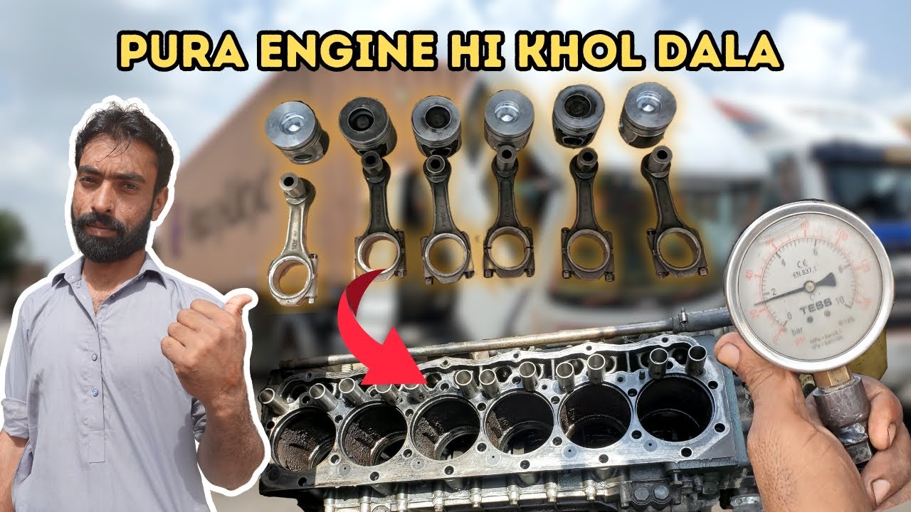AFW Engine  220 200  Diesel Engine Overheating Complete Rebuild