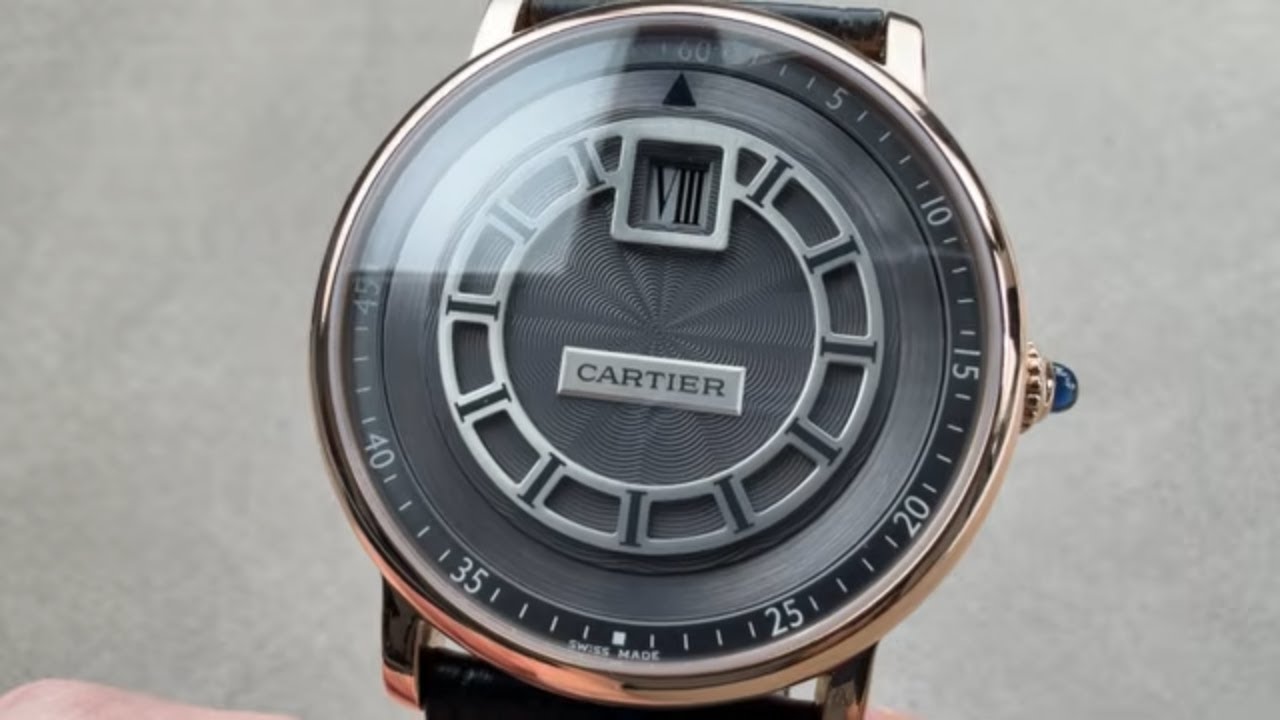 Обзор часов Cartier Rotonde Jump Hour W1553751.