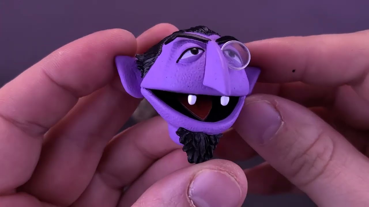NECA Sesame Street Ultimate Count Von Count Figure Review | 
