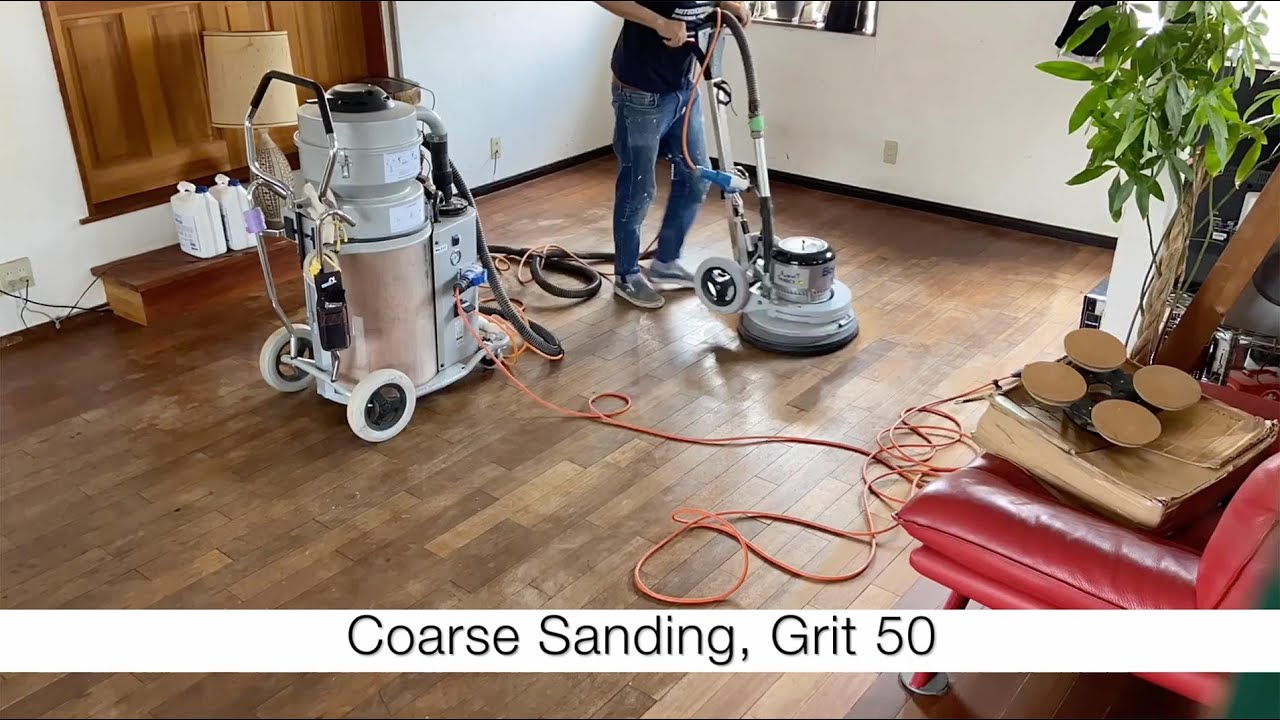 Bona FlexiSand 1.9 Rotary Sander with Bona DCS70 dust free system