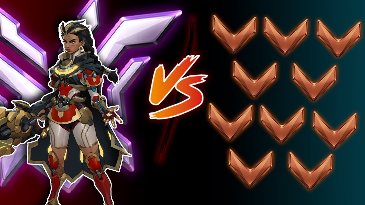 Champion Illari (ft. @chosenfps) vs 10 Bronze Players