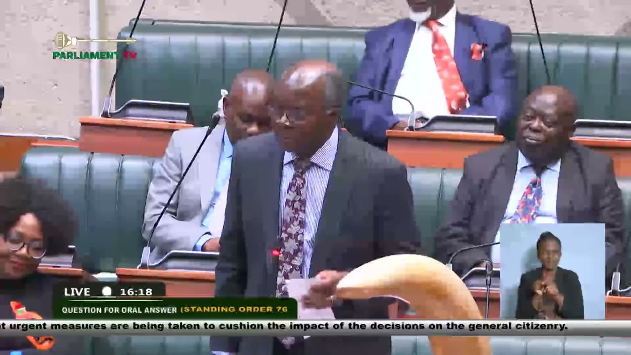 Questions to Minister of Finance and the responses