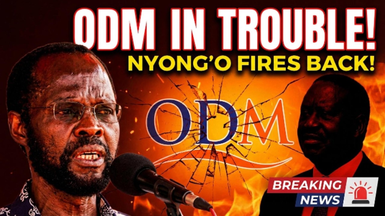 “ODM Is Being Destroyed!” Anyang’ Nyong’o Fires Back at Oburu in Explosive Response