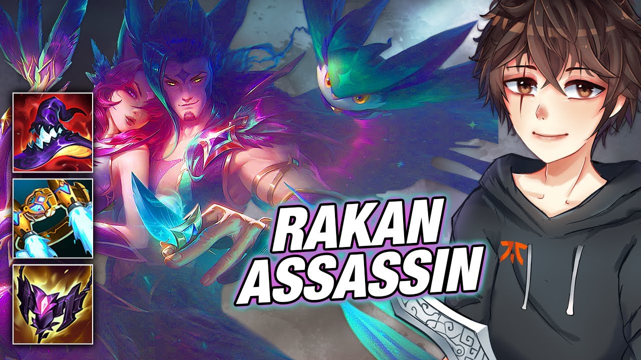RAK'ASSASSIN ! L'assassin qui kill puis shield ! (On one shot, et on heal / shield du 1000 wtf)