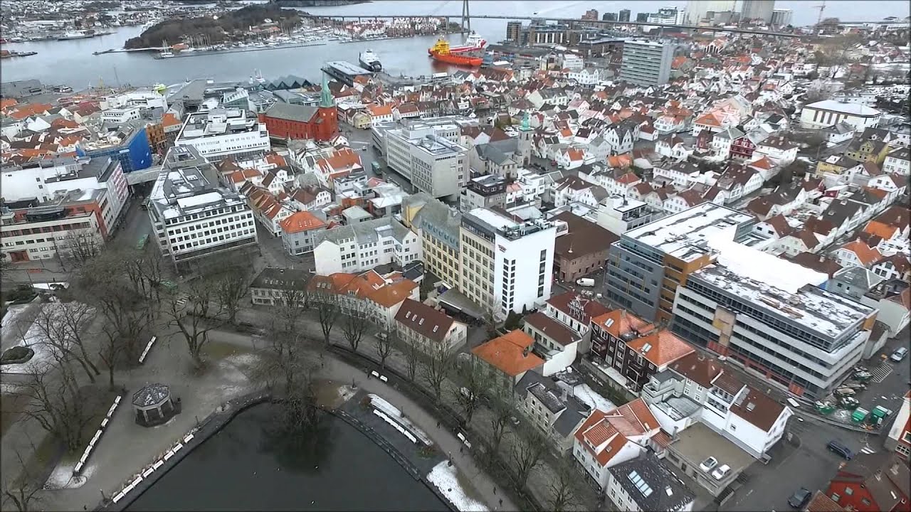 Stavanger Norway Drone flight - Drone films Norway