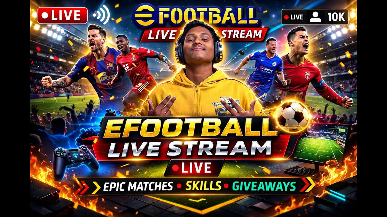 Efootball Live Stream |Can I Reach Divison 1?