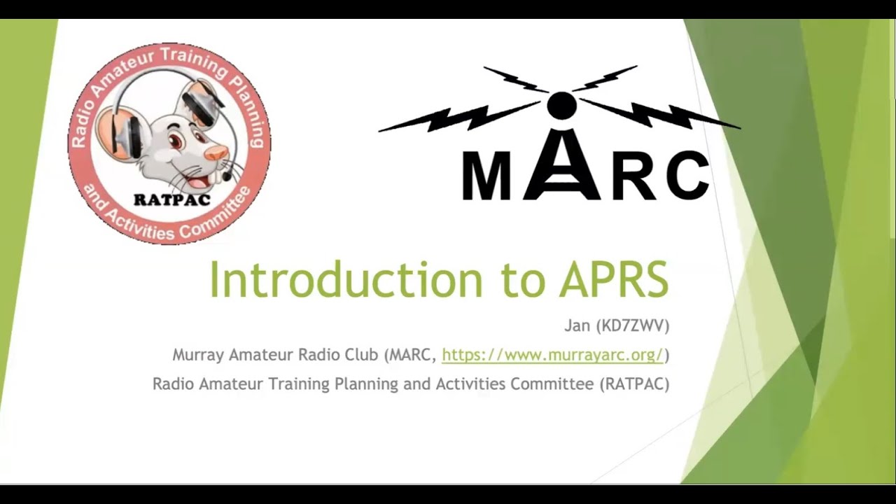 APRS (Automatic Packet Reporting System)- A Ham Radio Data Network