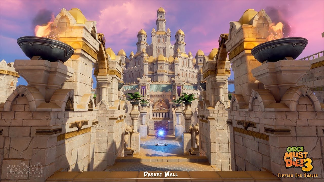 Orcs Must Die! 3 | Desert Wall [Rift Lord, 5 Skulls]