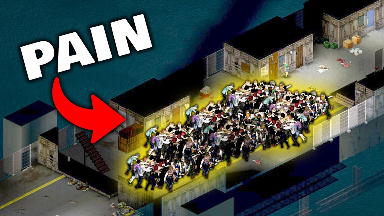 Taking the Bridge from the Horde on the Community Server | Project Zomboid