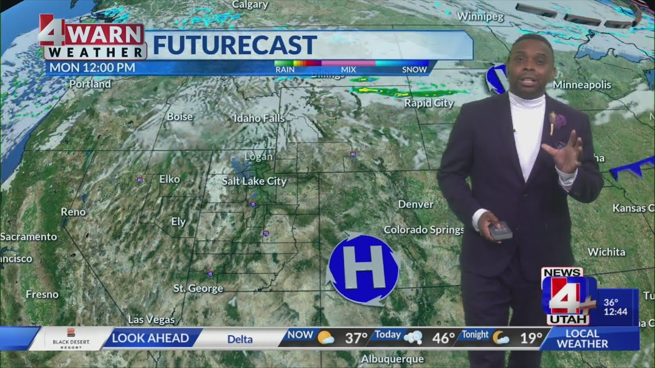 Snow showers fade Friday afternoon with sunshine and warmer weather for the weekend