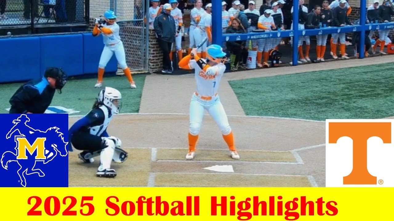 #6 Tennessee vs McNeese Softball Game 1 Highlights 2 14 2025