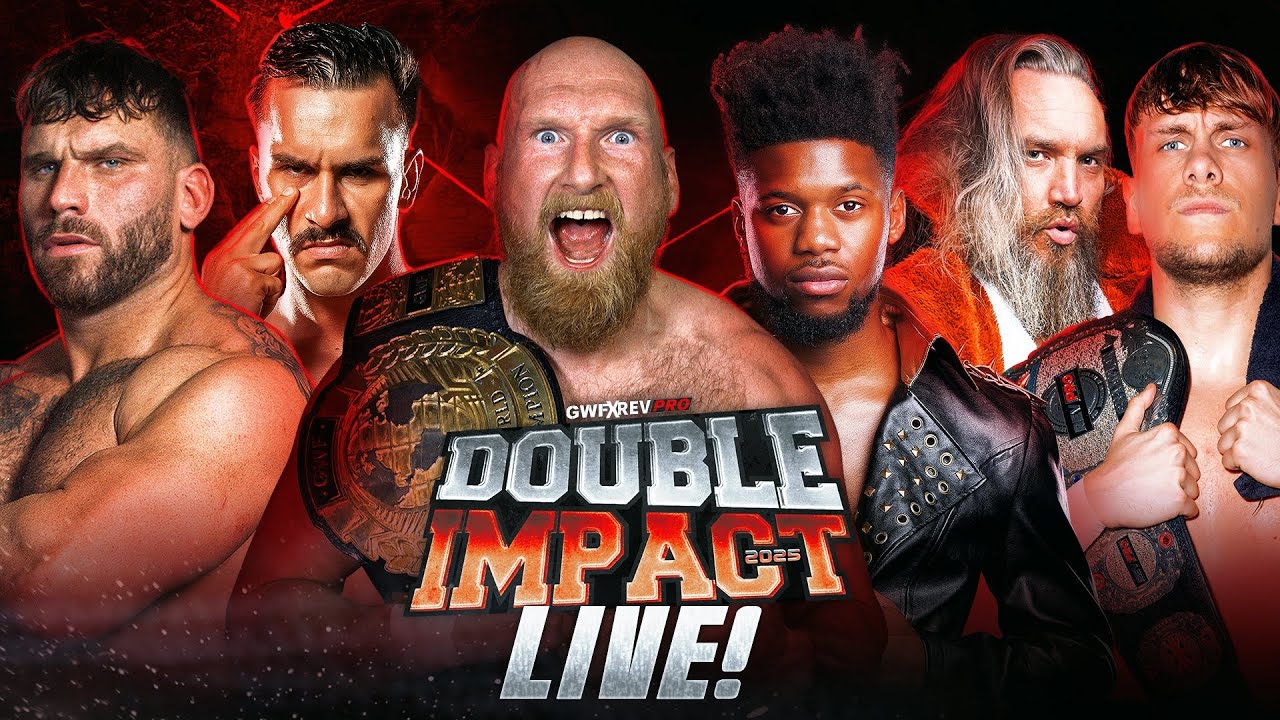 🔴  GWF x RevPro Double Impact DAY TWO | Komplette Wrestling-Show LIVE