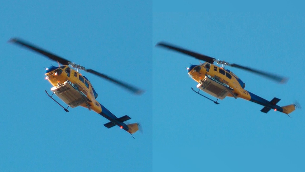 2026-01-29: Fire Helicopters - Bell 214B-1 (N49732 | Helitak 674) (N214HM | Helitak 673)