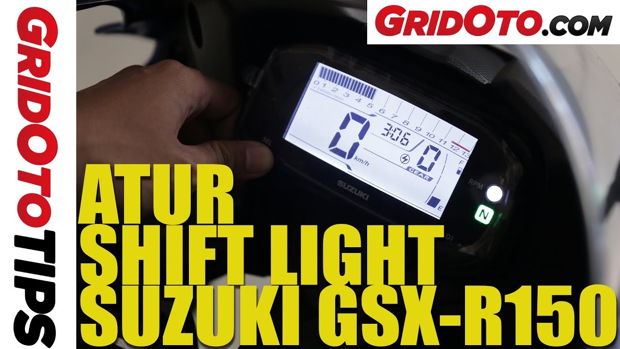 Atur Shift Light Suzuki GSX- R150 | How To | GridOto Tips