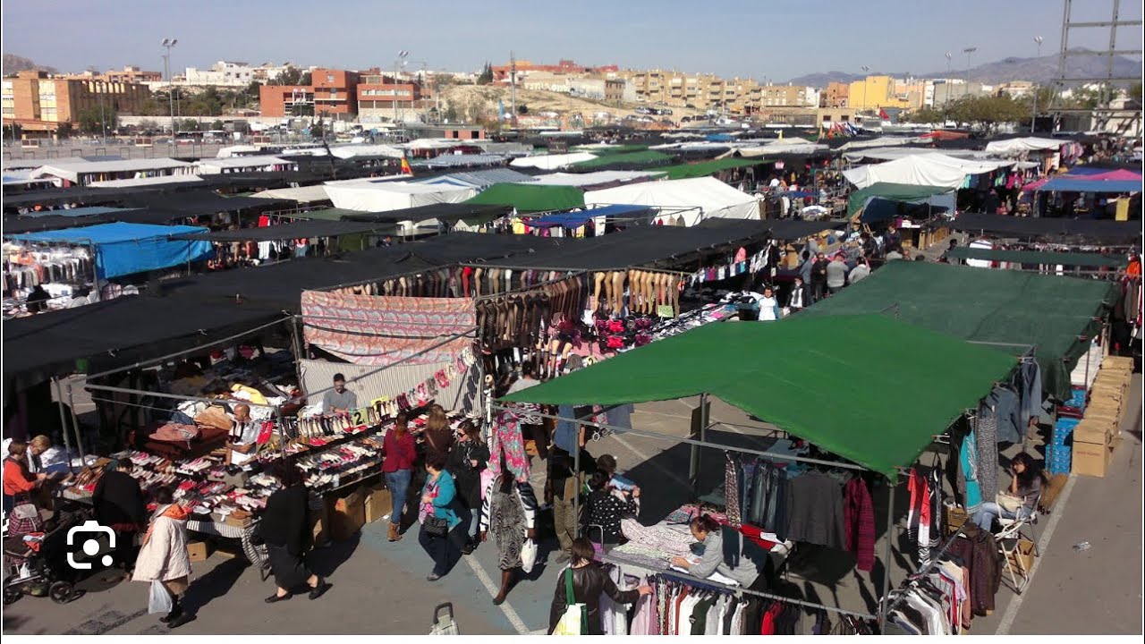 Mercadillo teulada Alicante ( feria de rua)