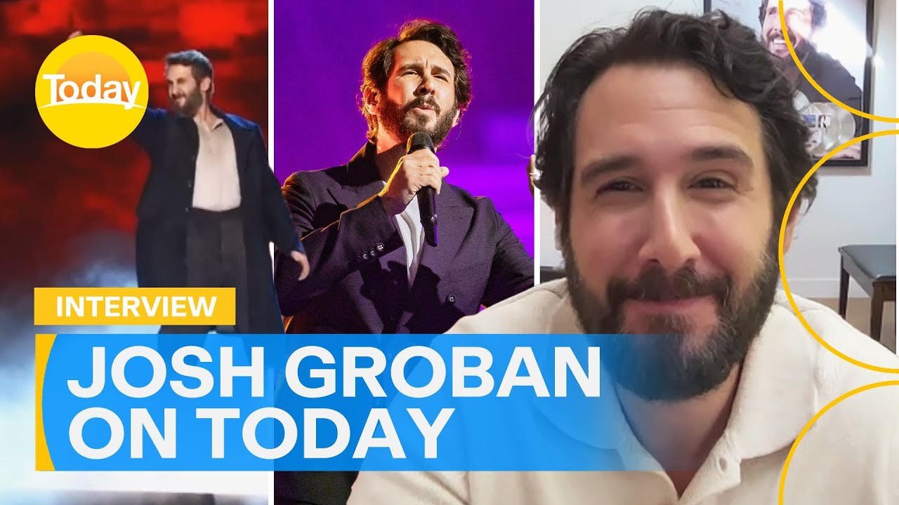 Josh Groban chats about returning to Australia on his new world tour | Today Show Australia