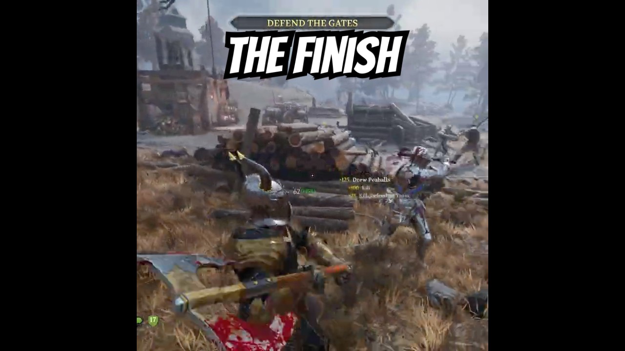 the finish 😯    [FIXED]                                   #chivalry2  #gamingshorts