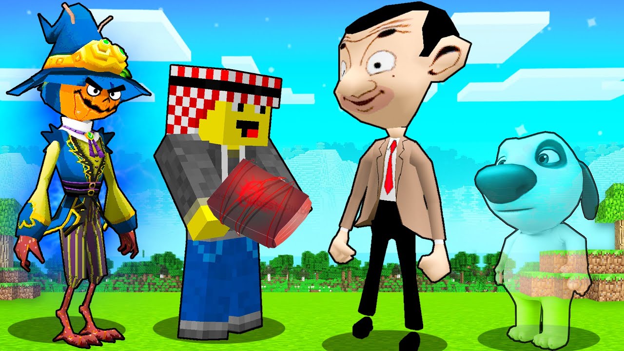 ماين كرافت ولكن صرت اتحكم بمستر بين وهانك طول اليوم ؟! 🧙‍♂️😨