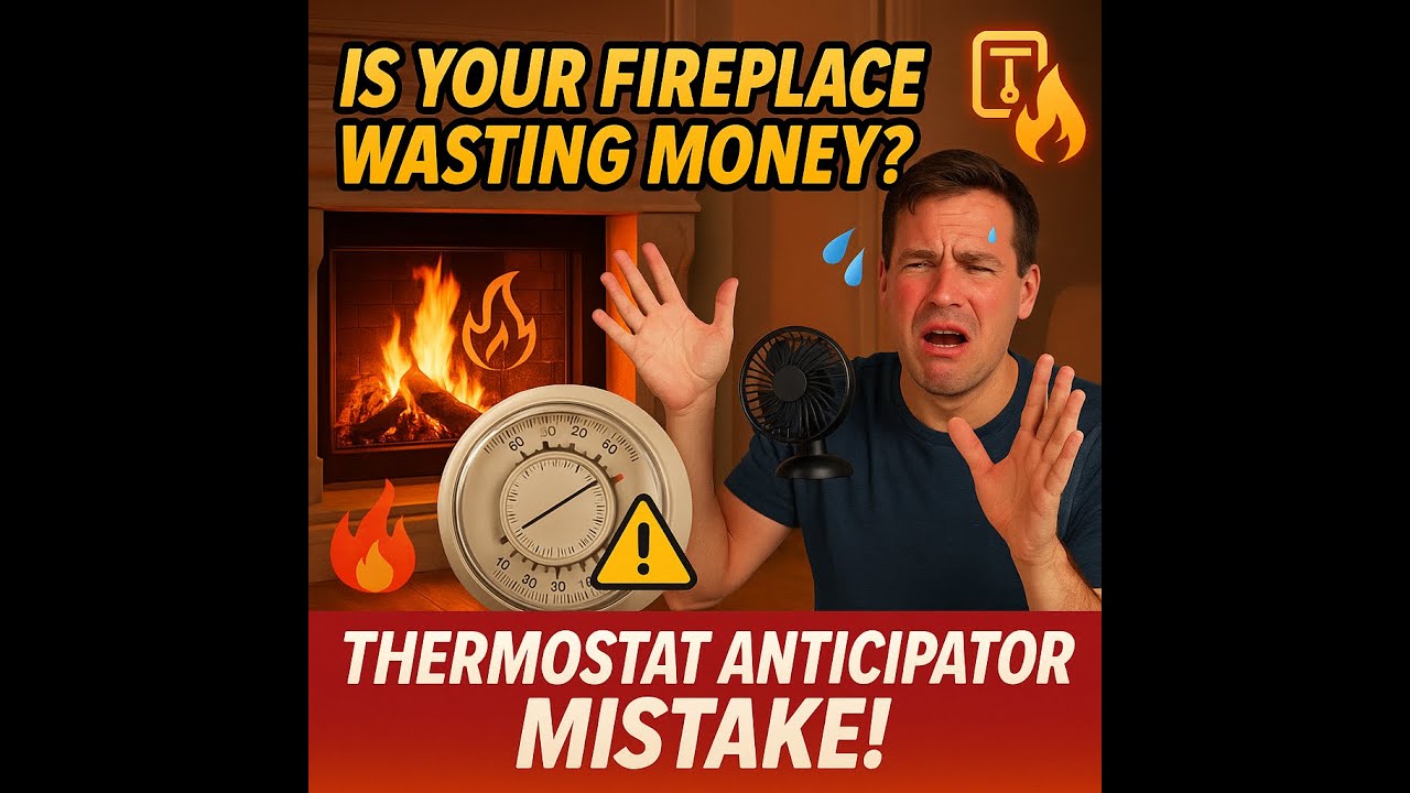 Why Your Fireplace Overheats: The Thermostat Anticipator Mistake Costing You Money!