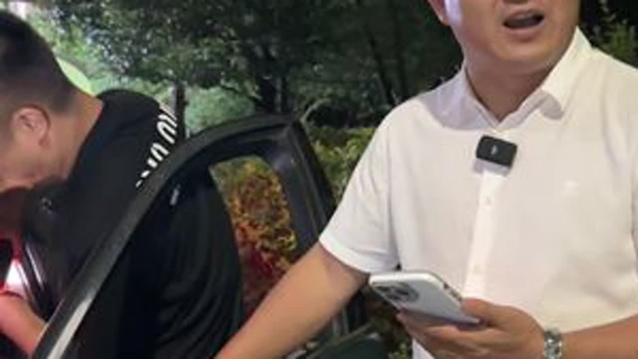 第一次出门收车什么都不带！看到最后会不会插滑！ #华歌二手车 #贵阳二手车