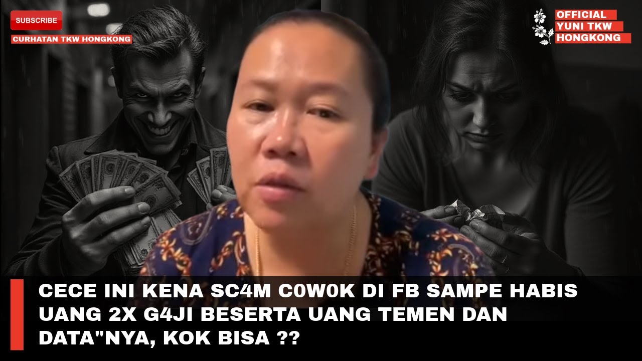 CECE INI KENA SC4M C0W0K DI FB SAMPE HABIS UANG 2X G4JI BESERTA UANG TEMEN DAN DATA"NYA, KOK BISA ??