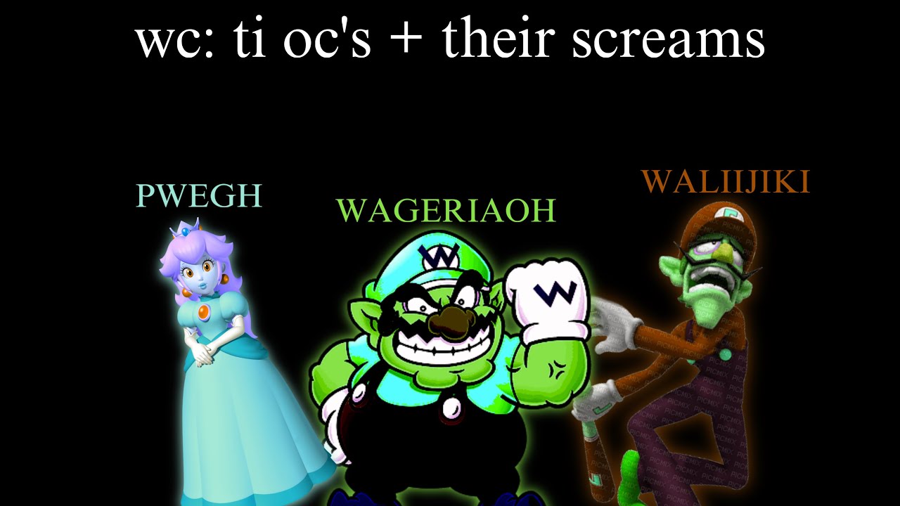 Wega&rsquo;s challenge: the idol oc's + their screams [THEIR NAMES IN THUMBNAIL]