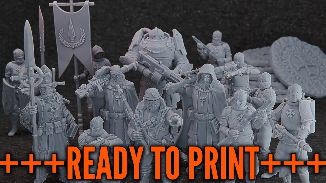 My favorite 3rd party Trench Crusade STLs and digital proxies (and some goofy stuff)