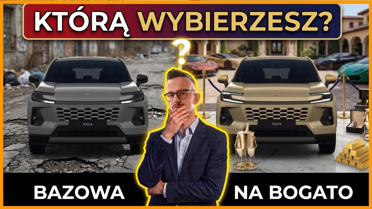 Konfiguruję nową TOYOTA RAV4 2026 - Kt&oacute;rą wersję wybrać? | Poradnik kupującego | CARINGO