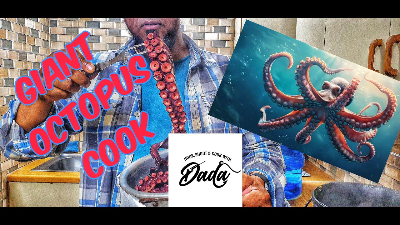 Octopus Cook -  Detailed Step By Step Visual Guide How To Cook Octopus #octopus #seafood #seafoodbbq