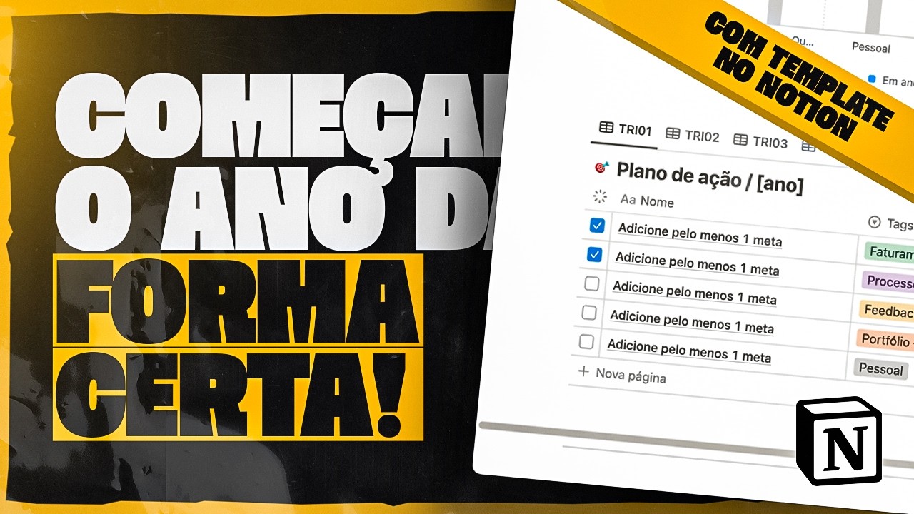 Pare de procrastinar! Crie seu plano de ação COM MATERIAL PLUS | @lyviareisdesigner