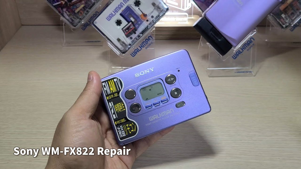 Sony WM-FX822 Repair Cassette Player Walkman
