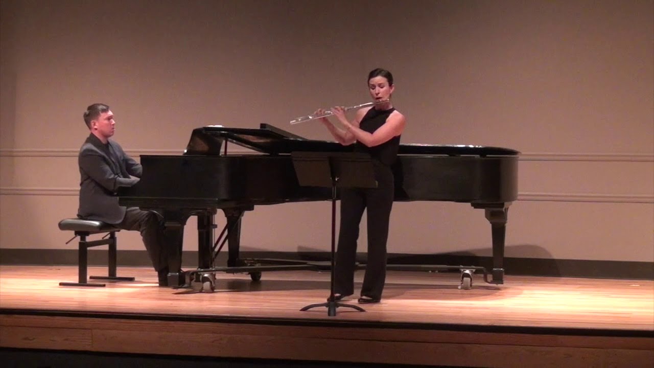 Martin Kennedy, Four Songs III. Moderato - Alina Windell, flute - Jeremy Samolesky, piano