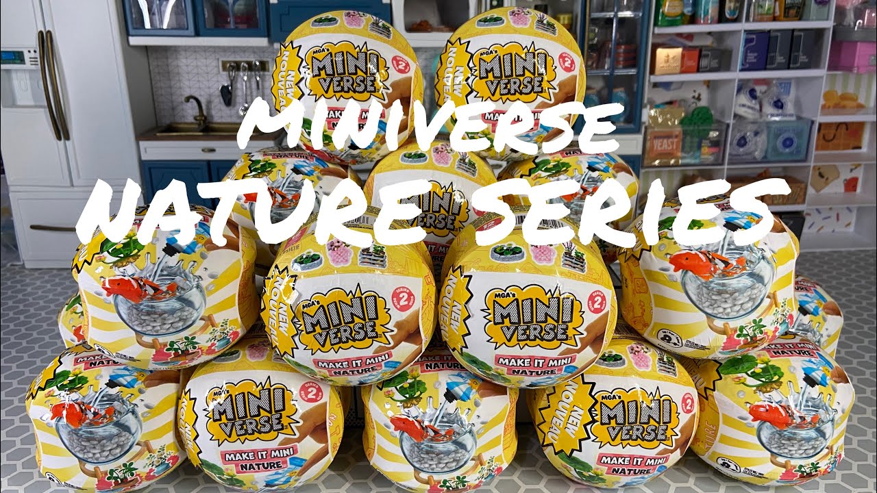 Распаковка НОВОЙ серии MiniVerse Nature! 🐸🍅🥕🍓🪴👩🏻‍🌾