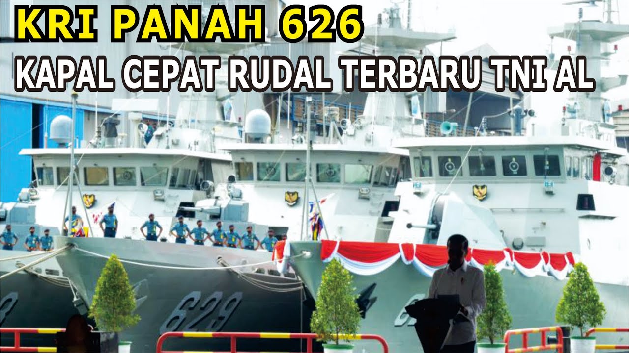 Kapal Cepat Rudal ke-6 Resmi Diluncurkan kini TNI AL Mengoprasikan 6 KCR-60 Untuk Menjaga Laut NKRI