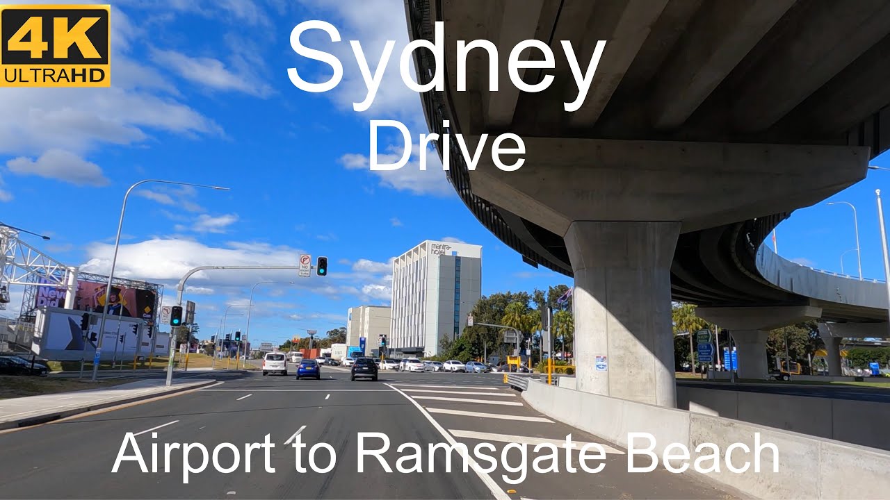Driving Airport to Ramsgate Beach | Sydney Australia
